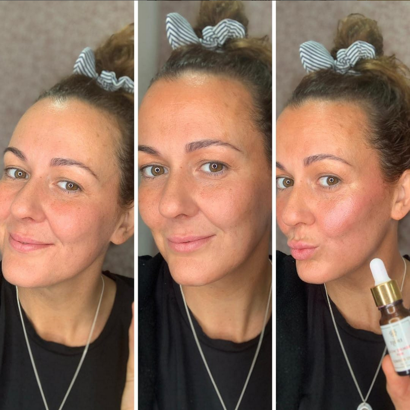 nibu naturals english rose highlighter